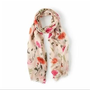 Uncommon Goods Floral Scarf